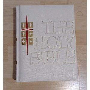 Vtg. Book New American Bible With Beautiful Illustrations 1971 Catholic Unmarked